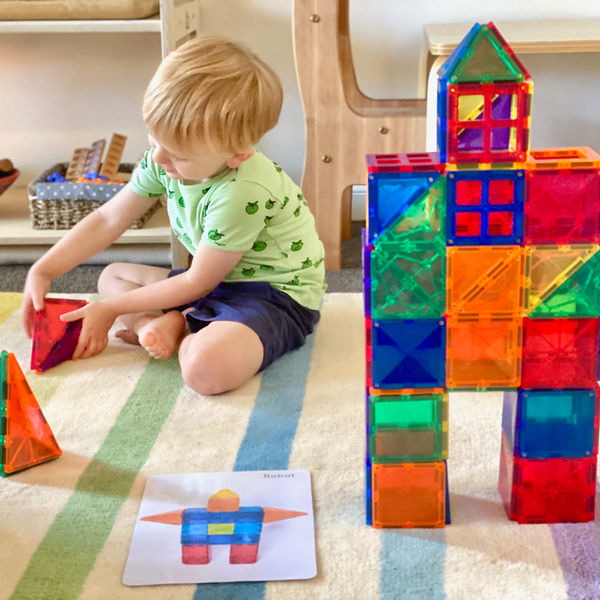 Kids Magnetic Building Tiles